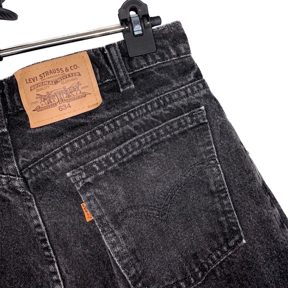 Vintage Levi’s Orange Tab Black Denim Jeans🧡 - Picture 5 of 5